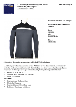 J.Lindeberg Herren Jerseyjacke, Jarvis Blocked TN, Dunkelgrau