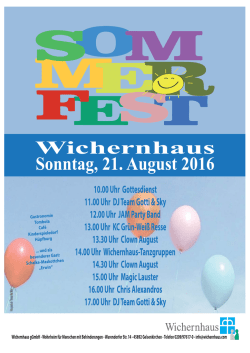 2016-08-21 Sommerfest Flyer DIN A5
