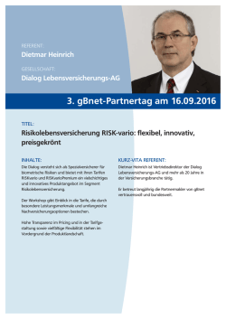 Dietmar Heinrich - germanBroker.net