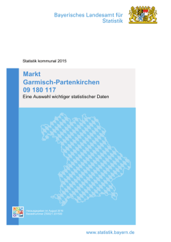 Statistik kommunal - Landesamt für Statistik