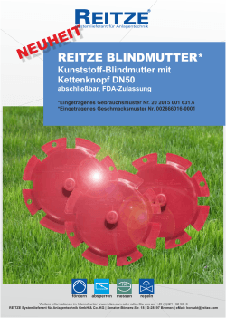 Blindmutter NEU.cdr - Reitze Systemlieferant für Anlagentechnik