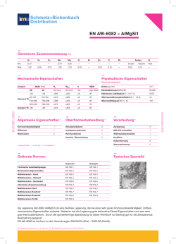 EN AW-6082 – AlMgSi1