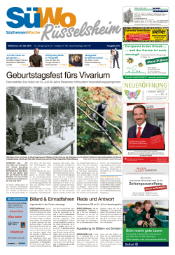 SüdhessenWoche - Rhein Main Wochenblatt