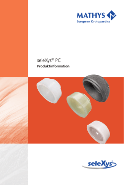 seleXys&reg; PC - Mathysmedical