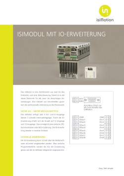 isiModule - isiMotion