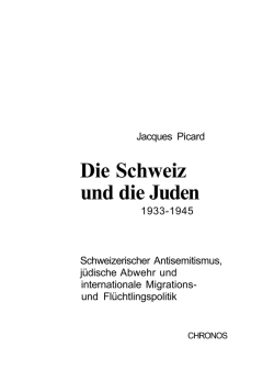 Die Schweiz und die Juden