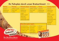 Kraßmann Brot Wochenkalender (07