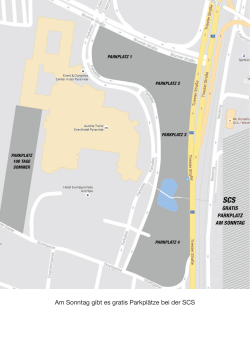 Am Sonntag gibt es gratis Parkplätze bei der SCS