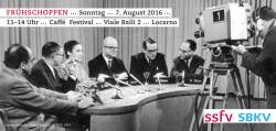 FRÜHSCHOPPEN … Sonntag … 7. August 2016 … 11–14 Uhr