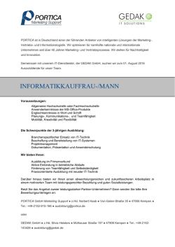 informatikkauffrau-/mann