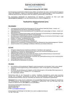 Innerbetriebliche Stellenausschreibung