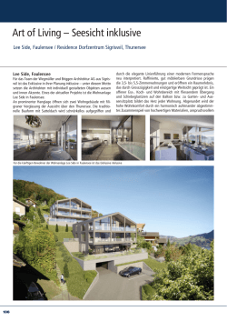 pdf - wegmüller | briggen architektur AG