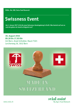 Swissness Event