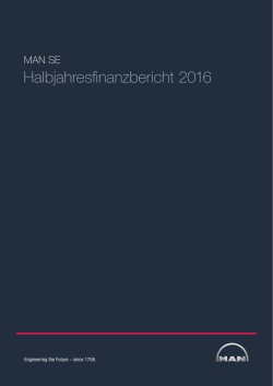 Halbjahresfinanzbericht 2016