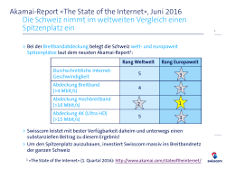 In der Schweiz gibt es 51,9 Breitbandanschl&uuml;sse auf