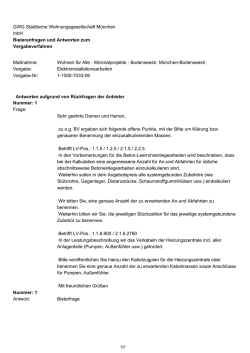 GWG St&auml;dtische Wohnungsgesellschaft M&uuml;nchen mbH