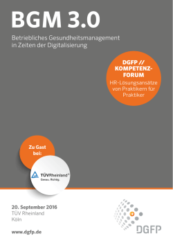 Flyer zum