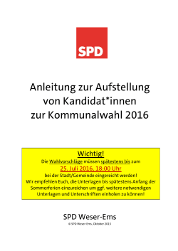 Handout KW 2016
