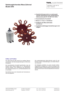 Modell ZRS - TWK-ELEKTRONIK GmbH