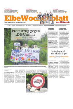 Elbe Wochenblatt 13.07.2016
