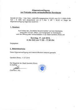 2016-07-15 Verkaufsoffener Sonntag Milch und