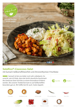 SalaRico-Couscous-Salat mit Sumach