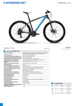 HARDTAIL 27,5 Edition 7.20