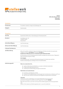 PDF - Stellenwerk Erlangen