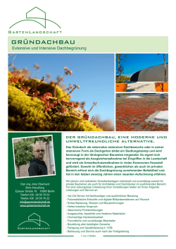 gr&uuml;ndachbau - Gartenlandschaft.de
