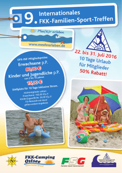 Internationales FKK-Familien-Sport-Treffen
