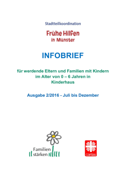 Infobrief: Fr&uuml;he Hilfen Kinderhaus 2/2016