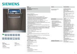 Siemens SR66T098EU Spüler vollintegriert 45cm