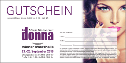 gutschein - La Donna