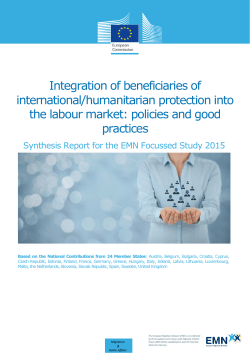 Integration of beneficiaries of international/humanitarian protection