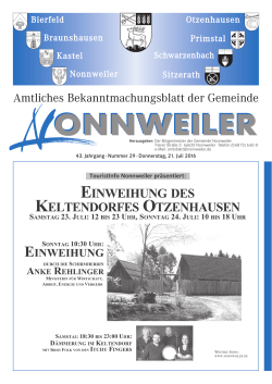 KW 29 - Gemeinde Nonnweiler