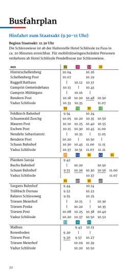 Hinfahrt zum Staatsakt