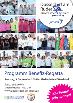 Programmheft 03.09.2016