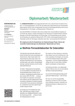 Diplomarbeit JR flex!PV_2.0