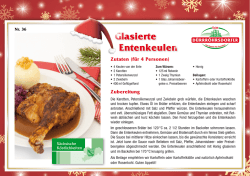 Glasierte Entenkeulen