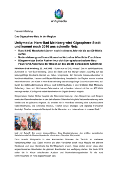 Horn-Bad Meinberg wird Gigasphere-Stadt und kommt