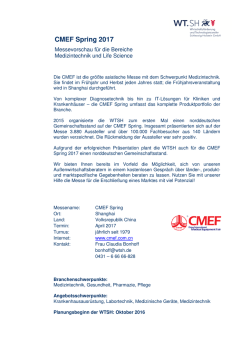 Info-CMEF Spring 2017