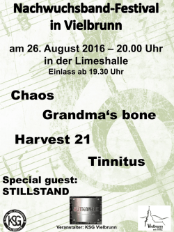 Harvest 21 Grandma`s bone Tinnitus Chaos
