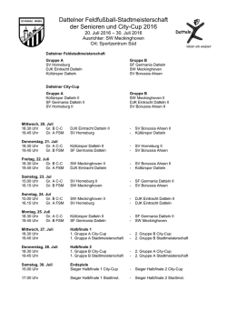 Spielpaarungen Feldfu&szlig;ballstadtmeistersc[...]