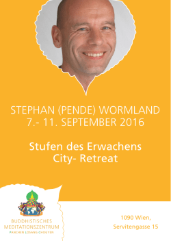 Die Stufen des Erwachens - Wien