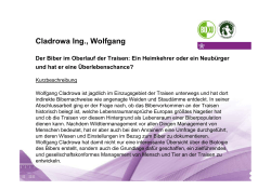 Cladrowa Ing., Wolfgang