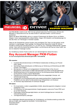 Key Account Manager PKW-Flotten