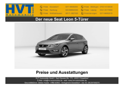 Leon 5-Türer - HVT Automobile GmbH