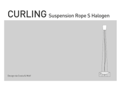 CURLING Suspension Rope S Halogen