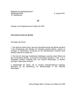 Informationsrechte der Beir&auml;te