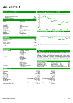 Dorico Equity Fund - Ahead Wealth Solutions AG